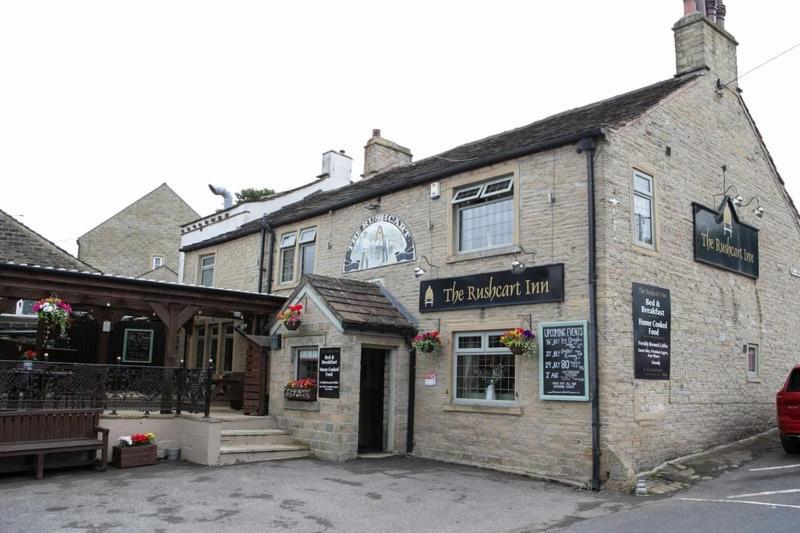 The Rushcart Inn — traditional Yorkshire stone pub exterior